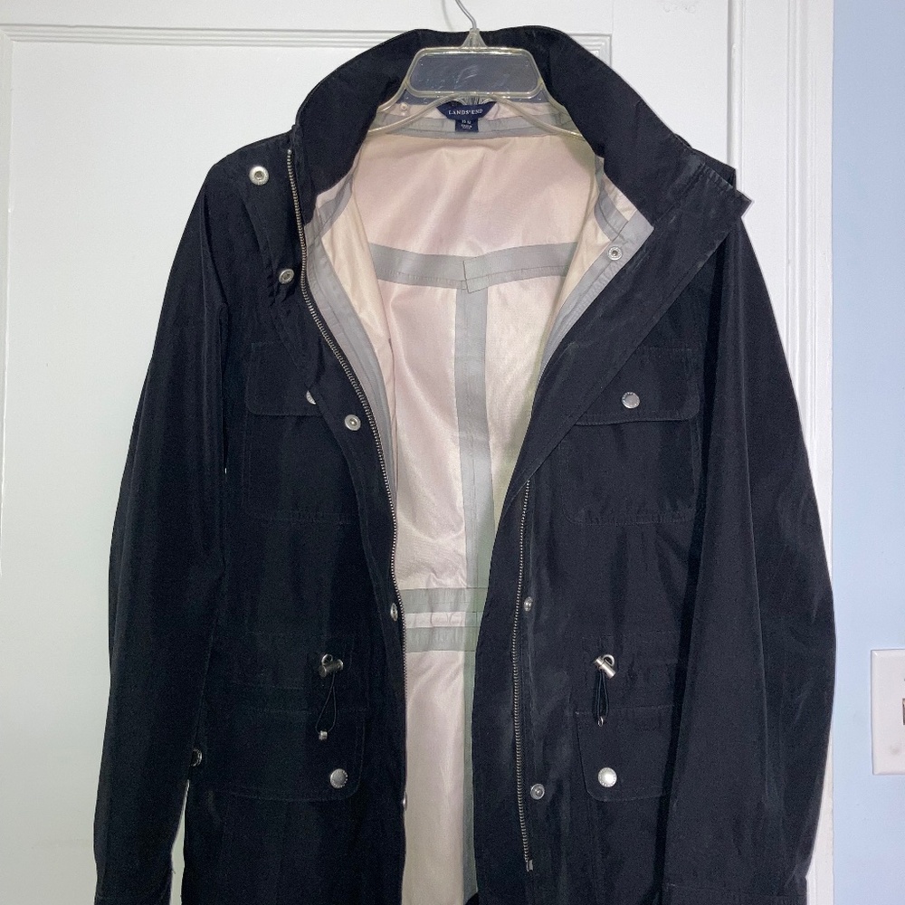 Lands End women's rain jacket